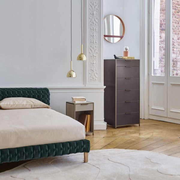 Dita 1 Drawer Bedside Table - Image 2